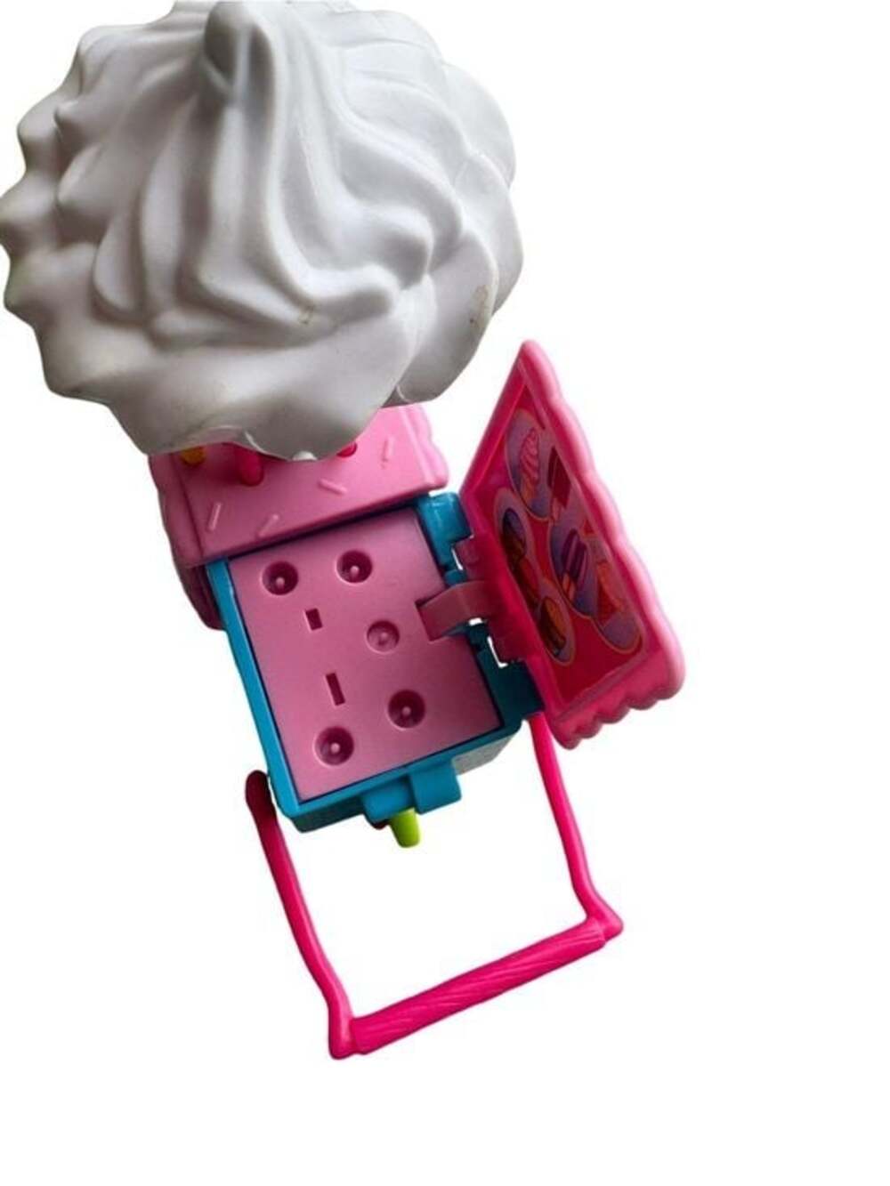 Barbie Club Chelsea Ice Cream Cart Playset Mattel Accessories Food Stand - Picture 6 of 6